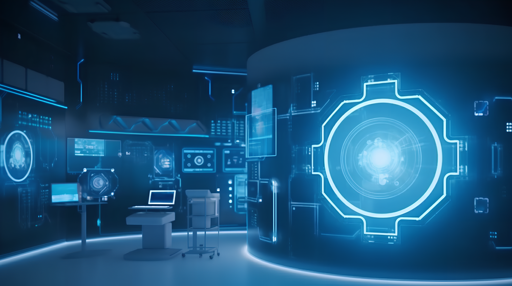 藍色科技醫療背景